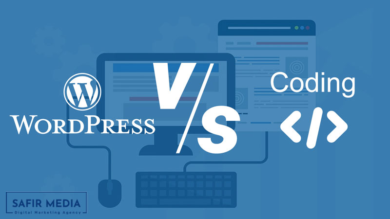 طراحی سایت با وردپرس یا کدنویسی اختصاصی